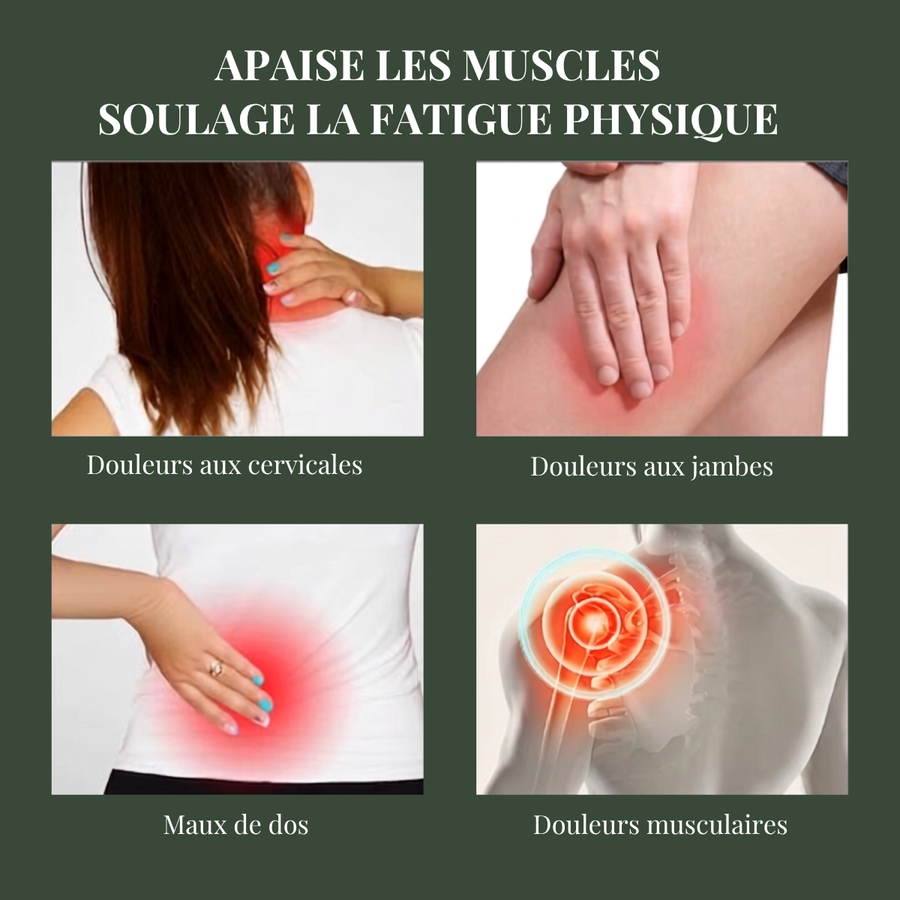 Masseur EMS Cervical & Corps | Soulagement douleurs musculaires en 15 min